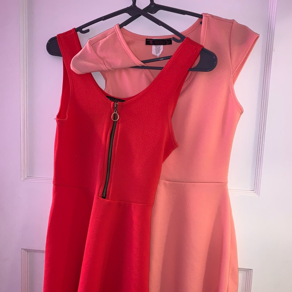 Hot Pink Professional Dress & Pale Pink Dress